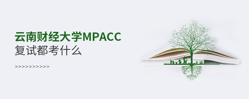 參加云南財經大學MPAcc復試都考什么？