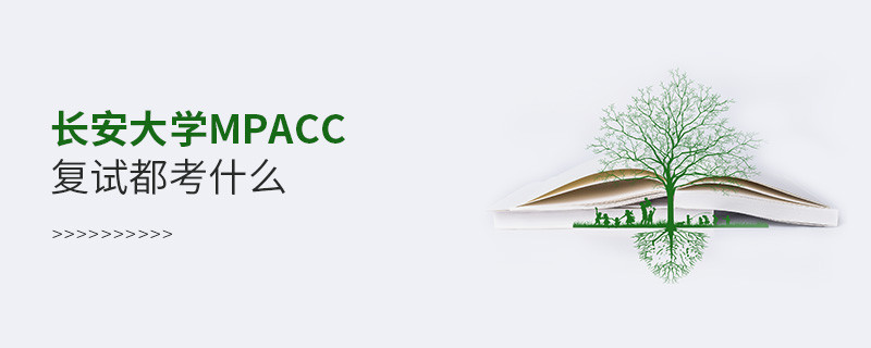 长安大学MPAcc复试都考什么？