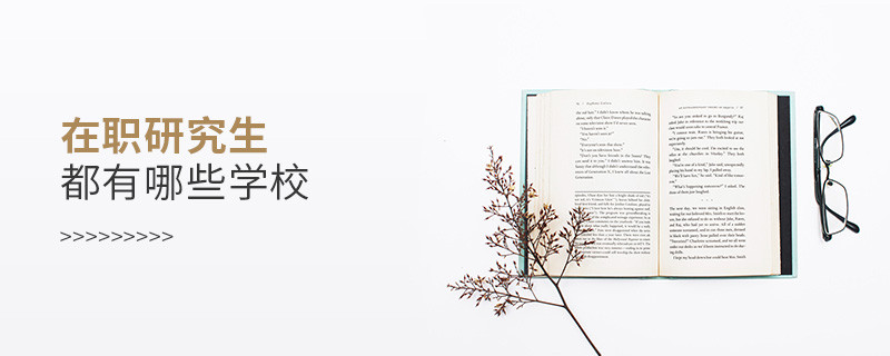 在職研究生都有哪些學校