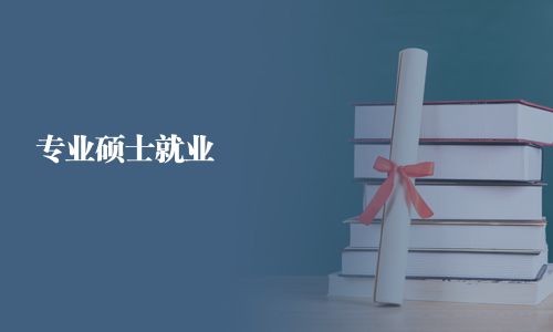 專業(yè)碩士就業(yè)