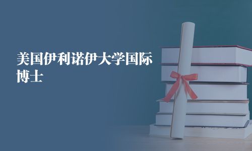 美國(guó)伊利諾伊大學(xué)國(guó)際博士
