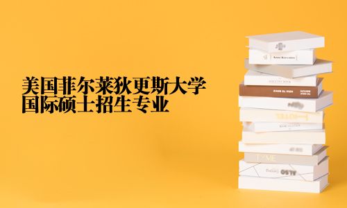 美國(guó)菲爾萊狄更斯大學(xué)國(guó)際碩士招生專業(yè)